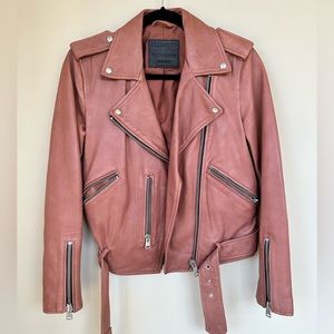Rag and Bone rose pink jacket